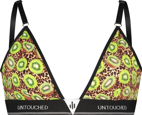 Untouched bh zonder beugel - ondergoed dames - duurzaam - perfecte pasvorm - Kiwi bralette XL