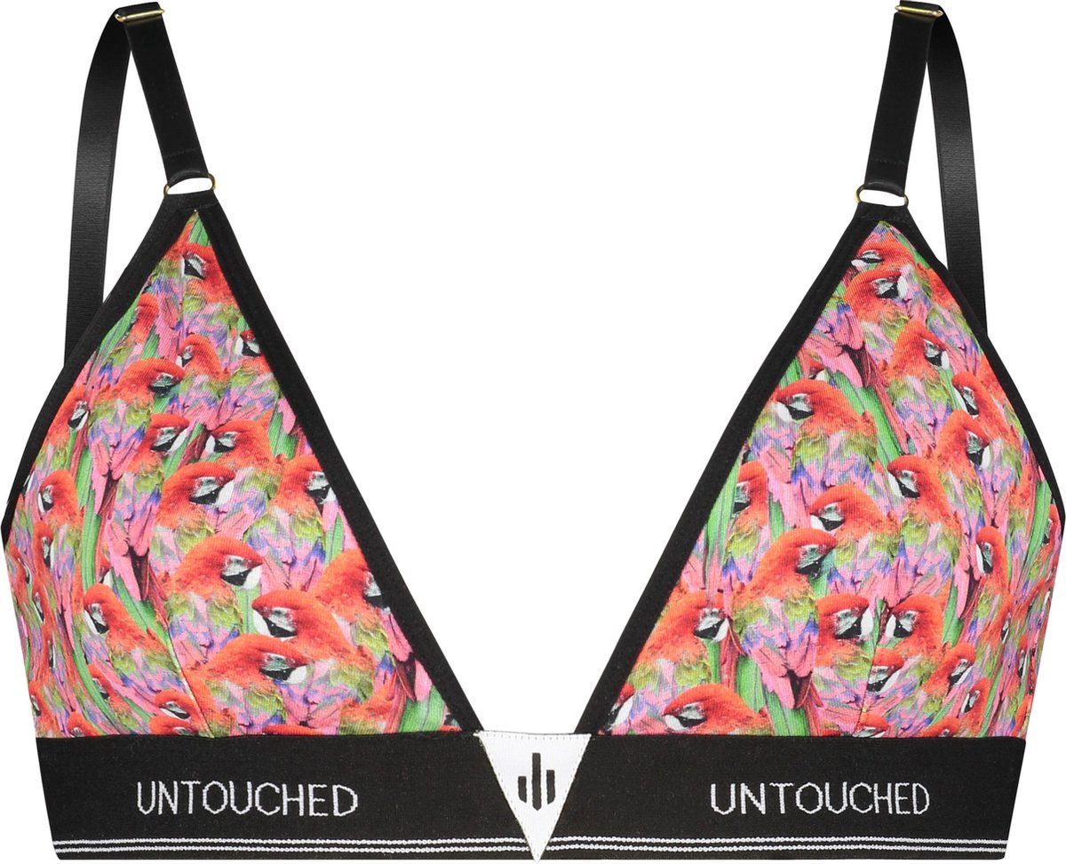 Untouched Bh zonder beugel – Parrot Bralette – Ondergoed dames – Zacht & Duurzaam – Maat XL