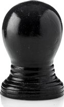XXLTOYS - Anil - Plug - Inbrenglengte 8 X 6 cm - Black - Uniek design Buttplug - Stevige Anaal plug - Made in Europe