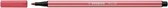 STABILO Pen 68 Brush - Premium Brush Viltstift - Rust Red - per stuk