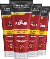 4x John Frieda Full Repair Full Body Shampoo 250 ml
