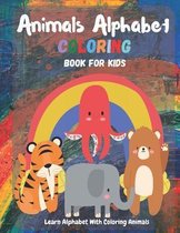 Animals Alphabet Coloring Books for Kids