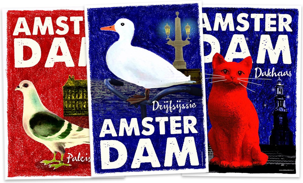 Amsterdam poster set