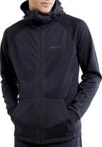 Craft Craft Charge Hooded Sweatvest Sportvest - Maat S  - Mannen - zwart