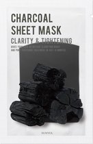 Houtskool Sheet Mask Zuiverende Houtskool 22ml
