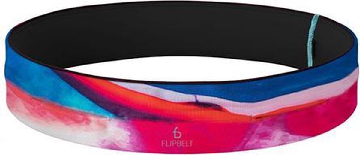 FlipBelt Classic - Running Belt – Hardloopriem voor Telefoon, Water en Meer – Unisex – Acrylic Summer - XS