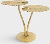 Gouden bijzettafel waterlelie - &Klevering