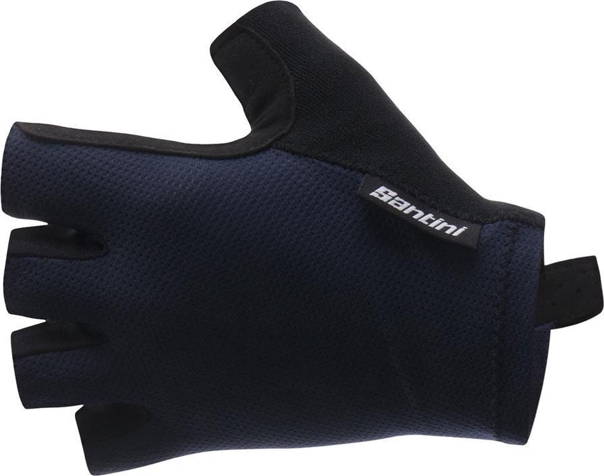 Santini Fietshandschoenen zomer Blauw Heren - Brisk Micromesh Riding Gloves Nautica Blue - XL
