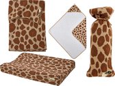 Meyco Aankleding Set 4 delig Panter Camel
