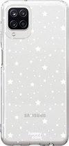 HappyCase Samsung Galaxy A12 Hoesje Flexibel TPU Sterretjes Print