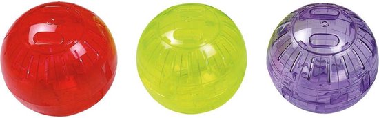 Knaagdierspeelgoed Hamsterbal Neon - dia 17 cm
