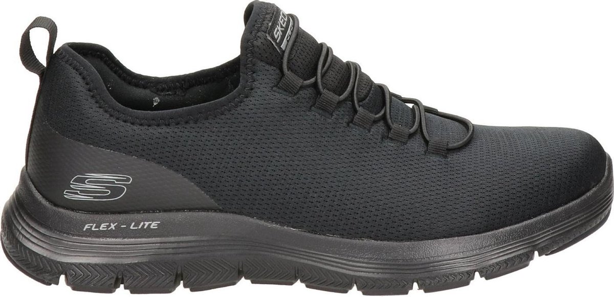 Skechers Flex Advantage 4.0 heren sneaker - Zwart - Maat 46