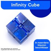 Must-Have for Kids® | Inifinity Cube "Space Blauw" - Speelgoed Jongens & Meisjes - 4 Jaar - 5 Jaar - 6 Jaar - 7 Jaar - Galaxy - Fidget Toys - Fidget - Stressbal - HSP - Galaxy