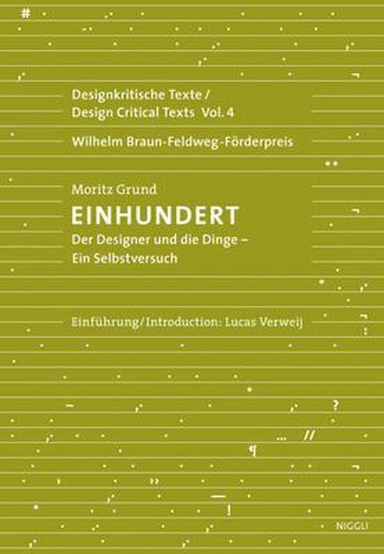 Einhundert. Der Designer und die Dinge - ein Selbstversuch - cover