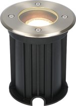 Maisy spot de sol LED dimmable rond en acier inoxydable 5W 2700K faisceau IP67 étanche garantie 3 ans