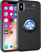lenuo Shockproof TPU Case voor iPhone XS Max, met onzichtbare houder