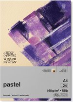 Winsor & Newton Blok Pastelpapier Aardetonen 160gr. 24 Vel A4
