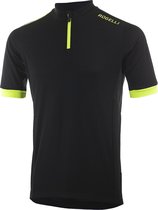 Rogelli Core Fietsshirt - Korte Mouwen - Heren - Zwart, Fluor - Maat M