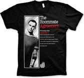 The Big Bang Theory Heren Tshirt -S- The Roommate Agreement Zwart