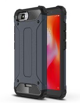Magic Armor TPU + PC-combinatiehoes voor Xiaomi Redmi 6A (marineblauw)