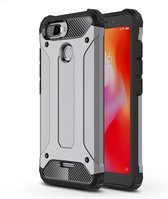 Magic Armor TPU + PC Combinatie Case voor Xiaomi Redmi 6 (grijs)