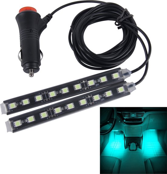 10 STKS 2 W T4.2 Wedge Instrumentenpaneel LED Licht Dashboard Gauge Cluster Indicator Lamp (Ijsblauw Licht)