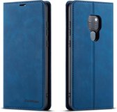 Voor Huawei Mate 20 Forwenw Dream Series Oil Edge Strong Magnetism Horizontal Flip Leather Case met houder & kaartsleuven & Wallet & Photo Frame (blauw)