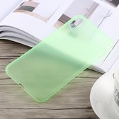 0,3 mm Ultradun Frosted PP-hoesje voor iPhone XS Max (groen)