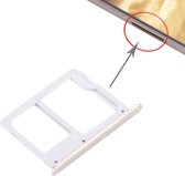 SIM-kaartvak + Micro SD / SIM-kaartvak voor Galaxy C7 / C7000 (goud)