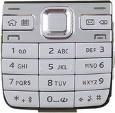 Mobiele telefoon Keypads Behuizing met menuknoppen / Druktoetsen voor Nokia E52 (wit)