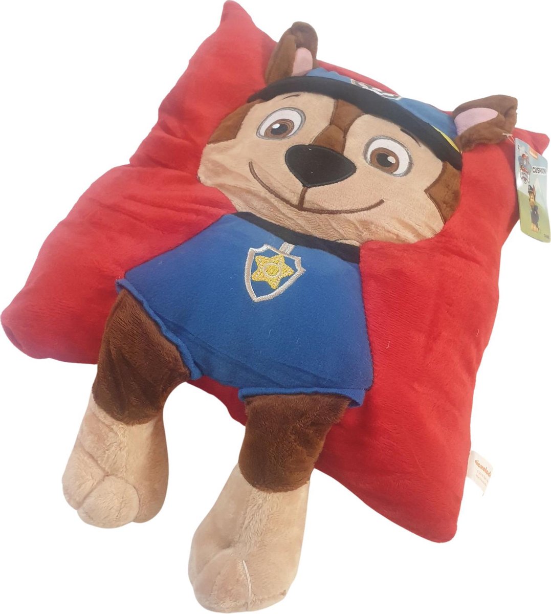 Paw Patrol : La Pat' Patrouille - Peluche Chase - 29cm - Qualité Super Soft