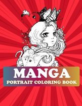 Manga Portrait Coloring Book