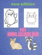 kids animal coloring book: Kids Coloring Books Animal Coloring Book