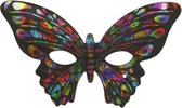 Masker regenboog vlinder.