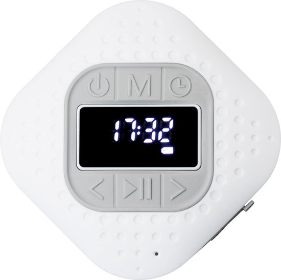Lenco BAR-013 - Bluetooth douche + keuken radio - Wit