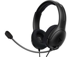 PDP Gaming LVL40 Wired Stereo Headset - Black (Nintendo Switch/Switch OLED/Switch Lite)