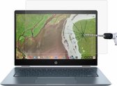 Laptopscherm HD-beschermfolie van gehard glas voor HP Chromebook x360 - 14-da0021nr 14 inch