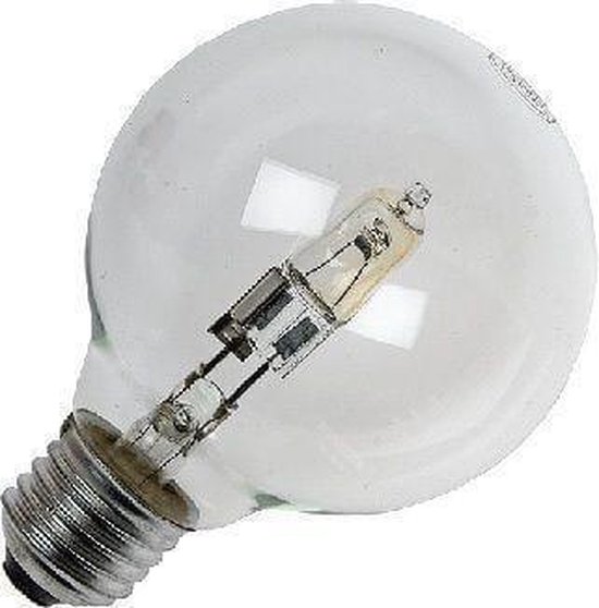 Calex Spaar Halogeen Globe Lamp 230V 28W(37W) E27 G95 clear
