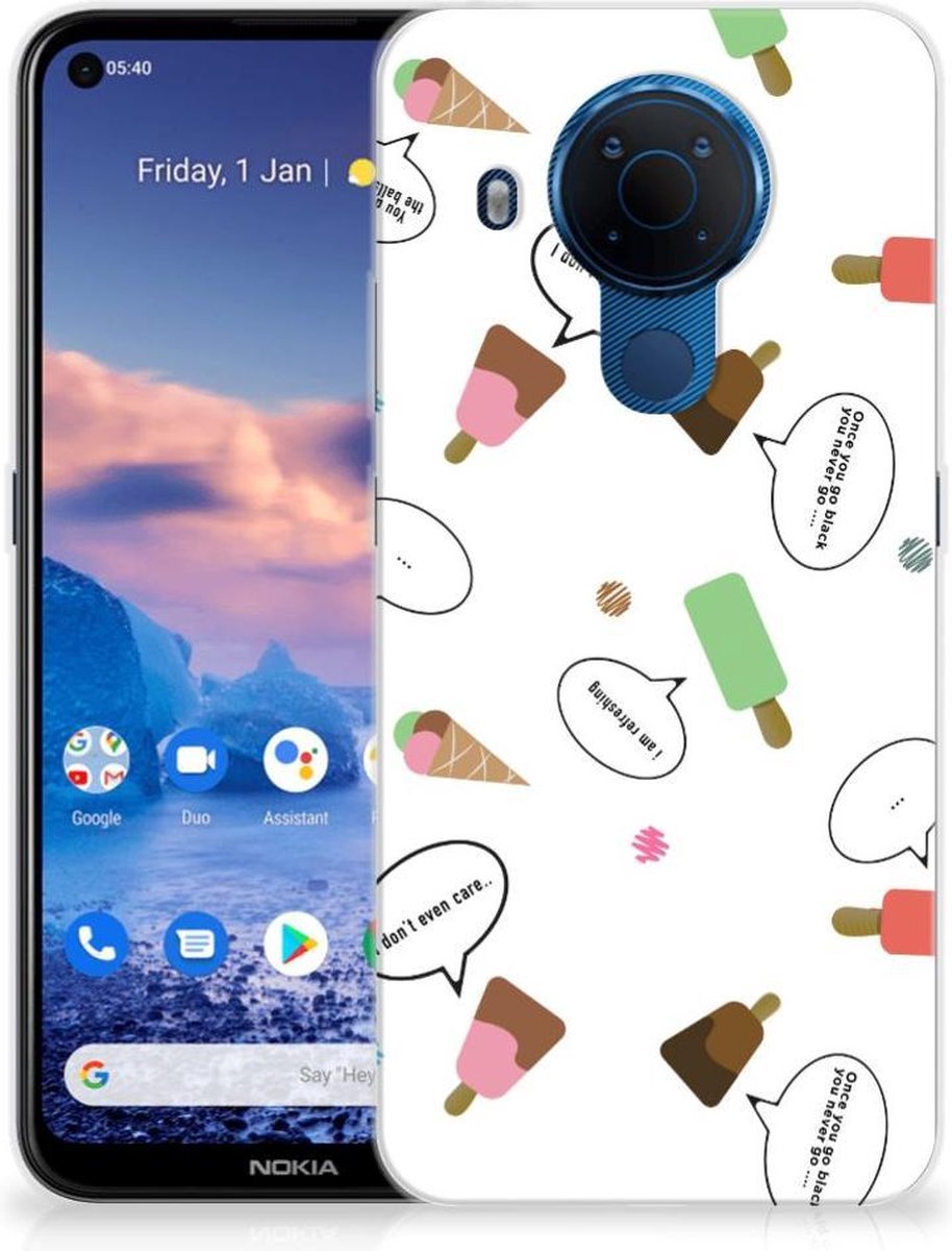 Nokia 5.4 Siliconen Case IJsjes