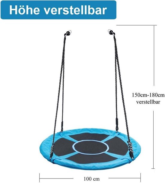 Vogelnestschommel Swibee Multikid schommel groen