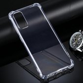 Samsung Galaxy S20 Hoesje - Mobigear - Cushion Serie - TPU Backcover - Transparant - Hoesje Geschikt Voor Samsung Galaxy S20