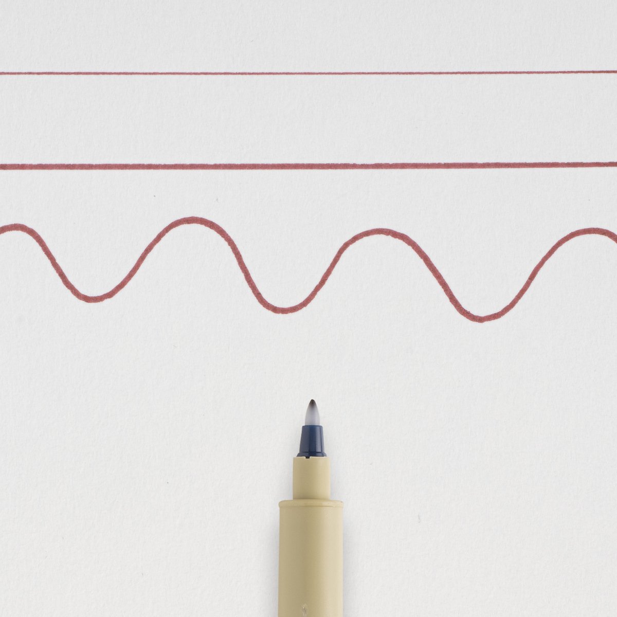 Sakura Pigma Micron PN Fineliner - Bordeaux Rood