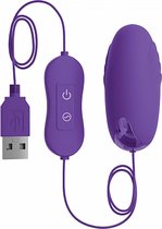 OMG! Bullets - #Happy Vibrating Bullet, Purple