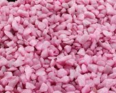 Aqua-della glamour steen antiek roze - 6-9 mm 2kg - 1 stuks