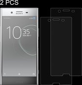 2 STKS voor Sony Xperia XZ Premium 0,26 mm 9H Oppervlaktehardheid Explosiebestendig Niet-volledig scherm Gehard Glas Zeeffilm