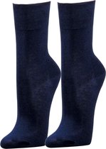 Topsocks sokken zonder elastiek kleur: marine maat: 35-38