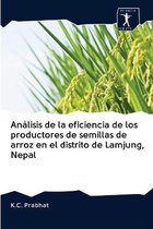 Análisis de la eficiencia de los productores de semillas de arroz en el distrito de Lamjung, Nepal