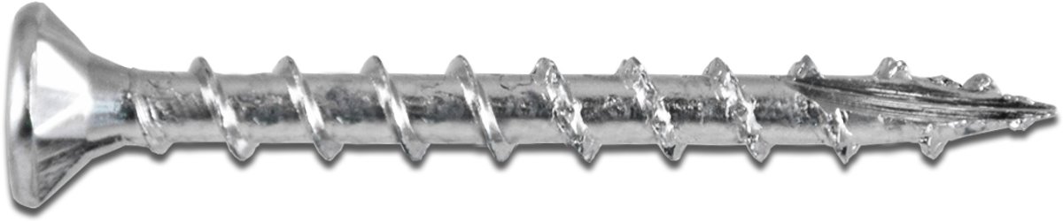 Wofix 0341139 Spaanplaatschroef TX20 Verzinkt - 4.0 x 60 mm (200 stuks)