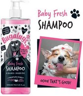 Hondenshampoo Bugalugs  - hondenparfum - gevoelige huid - puppy - witte vacht - langharige hond 500ML met pomp
