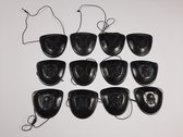Piraat Ooglapje - 12 Stuks